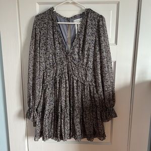 NWT long sleeve mini dress